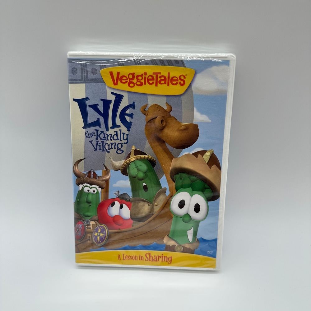 VeggieTales - Lyle the Kindly Viking (DVD, 2003) brand new-factory sealed